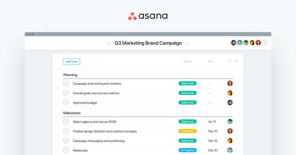 Asana for project managers