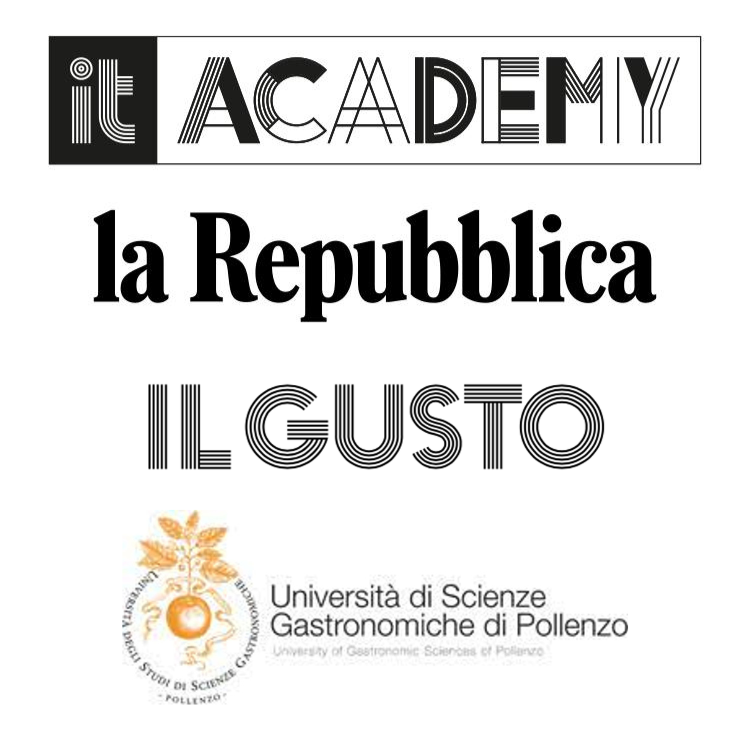 In partnership con Italian Tech Academy, La Repubblica, Il Gusto e Università di Scienze Gastronomiche di Pollenzo